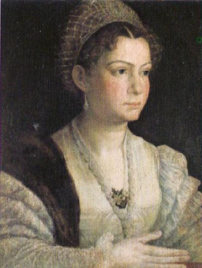 Pietro, Nicolo di Bildnis einer Dame France oil painting art